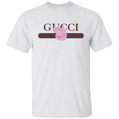 white gucci shirt replica|peppa pig gucci shirt real.